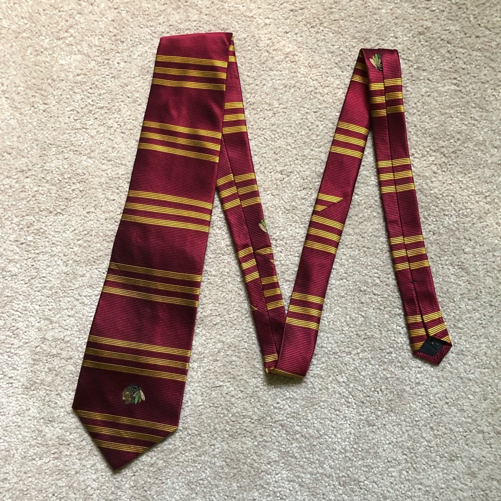 Chicago Blackhawks Ralph Marlin Tie NWT